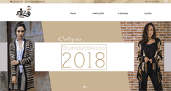 Desktop Screenshot of elizatricot.com.br